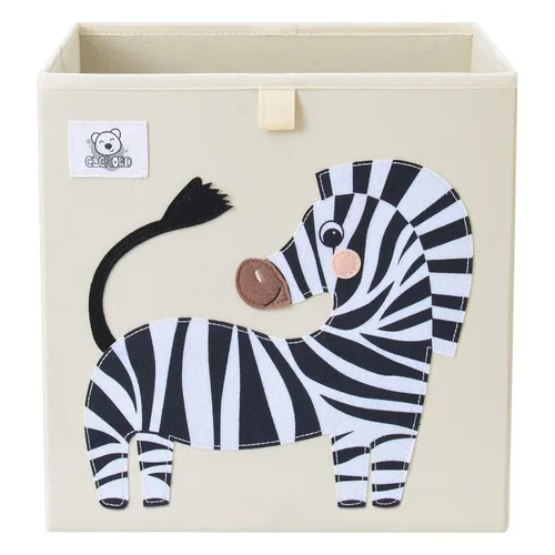Miniatura 10 de Contenedores plegables de almacenamiento de animales de tela, caja/cofre/organizador para niños pequeños/niños, guardería, sala de juegos, 13 Alpaca