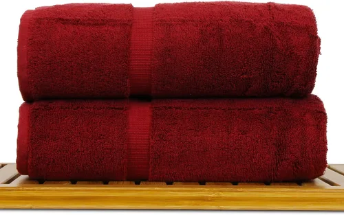 Miniatura 54 de Colección de calidad de hotel y spa, altamente absorbente y de secado rápido, 100% algodón turco, 750+ GSM, toallas ecológicas, toallas con borde