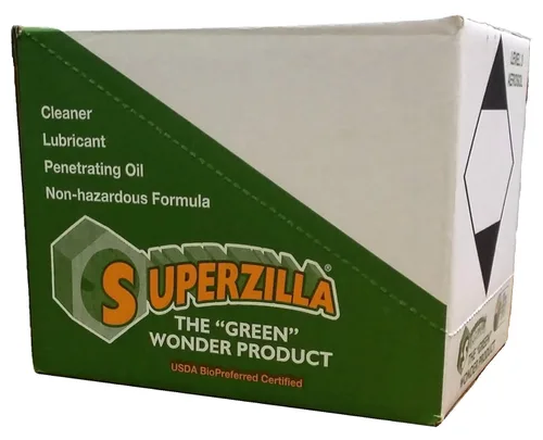 Potente limpiador y lubricante multiusos - "The Green Wonder Product" - Caja de latas de aerosol