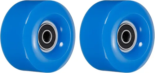 Miniatura 10 de PATIKIL Roller Skate Wheels with Bearings, Quad Skate Replacement for Double Row Skate Skateboard Indoor or Outdoor Negro