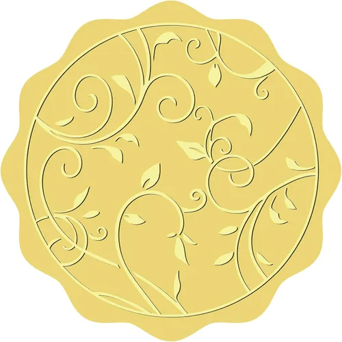 Miniatura 19 de CRASPIRE 408 sellos de certificado en relieve de 2 pulgadas con texto en relieve «You Make a Difference» («You Make a Difference») Sellos en relieve