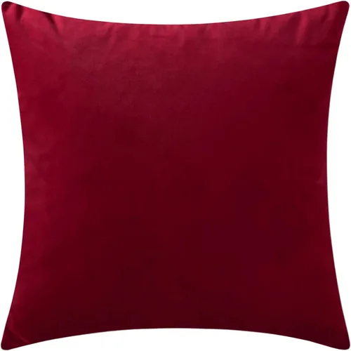 Miniatura 19 de Juego de 2 fundas de almohada de terciopelo para sofá y cama, 18 x 18 pulgadas, color malva