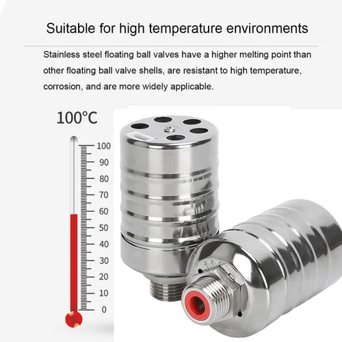 Miniatura 7 de Stainless Steel Float Valve， Ball Valve Kit 304 Stainless Steel Floating Ball Valve,Stainless Steel Fully Automatic Water Level Control Float