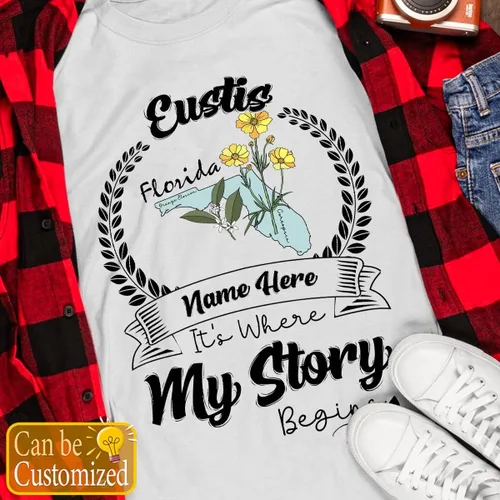 Miniatura 2 de Dinoz Camiseta It's Florida City Where My Story Begins