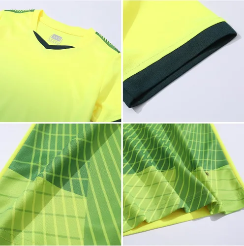 Miniatura 4 de Camiseta de fútbol para niños, camiseta y pantalones cortos de entrenamiento para equipo deportivo