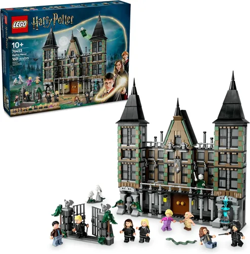 LEGO Harry Potter Malfoy Manor Set de Construcción - Juguete de Harry Potter para Niños y Niñas, Edades 10+ - Juguete Coleccionable para Niños y