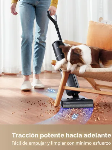 Miniatura 6 de DREAME H12 PRO - Aspiradora para suelos duros, aspiradora y trapeadora al mismo tiempo para suciedad húmeda y seca, autolimpieza automática