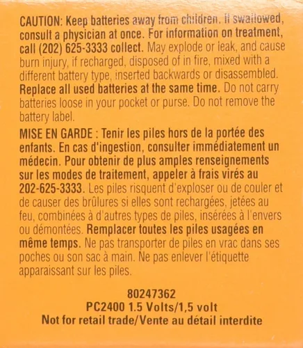 Miniatura 2 de Pila alcalina profesional PROCELL de DURACELL C12, 32-MA92-DH0O, 24, 24