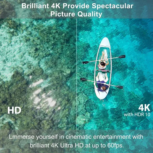 Miniatura 4 de Haocrown Espejo de baño inteligente 4K Ultra HD de 32 pulgadas, resistente al agua IP66, asistente de voz integrado con sistema operativo Android 13