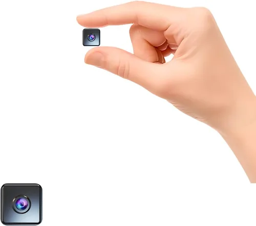 Mini cámara inalámbrica de seguridad 2026 con WiFi para el hogar pequeño 1080P HD Micro Magnetic Nanny Cam con detección de movimiento, gran