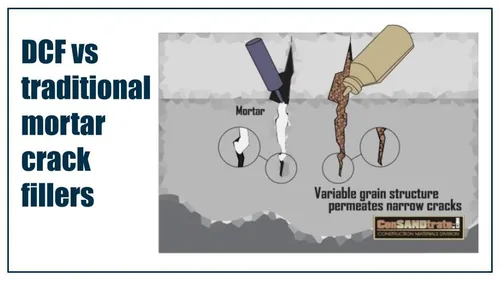 Miniatura 5 de ConSandtrate Llenador de grietas de hormigón - Bronceado - 2 libras (botella individual) para rellenar grietas de concreto en entradas, pasarelas