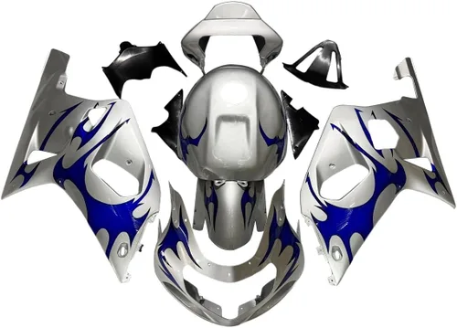 Miniatura 66 de Kit de carenado de inyección azul, negro y blanco para Suzuki GSXR600 GSX750 2006 2007 GSXR 600 GSX-R750 06 07 ABS Carenado de plástico completo