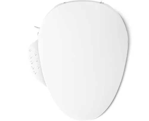 Miniatura 14 de Kohler PureWash E750 Asiento de Inodoro Bidé Alargado con Calefacción, Blanco con Control Remoto de Pantalla Táctil, Tapa de Cierre Silencioso