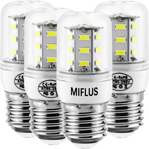 Miniatura 12 de Foco LED para refrigerador 5304511738 kei d34l Foco para refrigerador, Foco LED (3.5W 85V-265V E26/27 Luz blanca) Foco para electrodomésticos Blanco