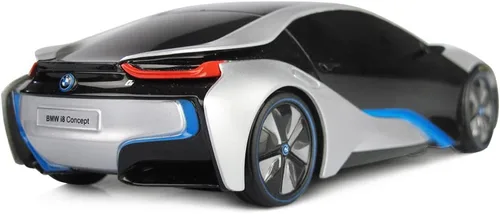 Miniatura 4 de RASTAR BMW i8 Coche RC BMW i8 a control remoto a escala 1/24, coche de juguete BMW - Plata