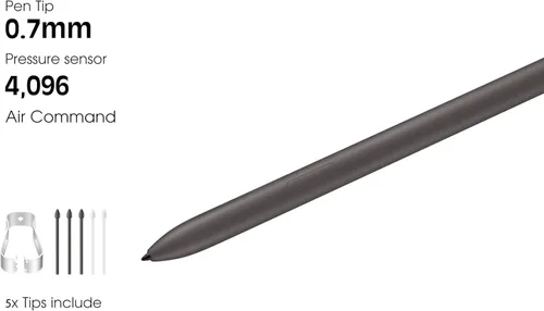 Miniatura 2 de Reemplazo de lápiz S Pen para Galaxy Tab S9 FE para Samsung Galaxy Tablet S9 FE Stylus - Comando por aire, atracción magnética, compatible con lápiz
