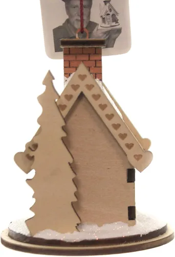 Miniatura 2 de Adornos de Cabaña de Jengibre de Ginger Cottages para Árbol de Navidad Cabaña de pan de jengibre