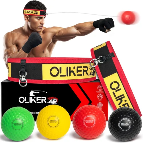 Miniatura 8 de Boxing Reflex Ball for Adults and Kids, 4 Levels Boxing Ball with Adjustable Headbands, Perfect for Reaction, Agility, Punching Speed, Fight Skill