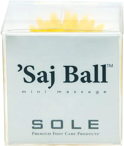 Miniatura 3 de Sole Premium Foot Care Products Saj Ball Green Mini Spiky Deep Tissue Masaje - Tamaño de viaje, caja de regalo Verde