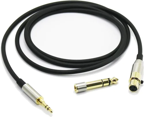 NewFantasia Cable de actualización de audio de repuesto compatible con AKG K240, K240S, K240MK II, Q701, K702, K171, K141, K181, K271s, K271 MKII,
