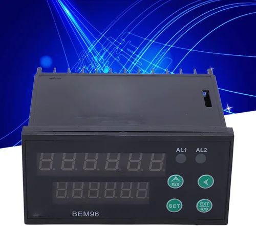 plplaaoo Temporizador digital, contador LED digital, contador electrónico, contador de temporizador digital 2 en 1, pantalla digital de 6 dígitos,