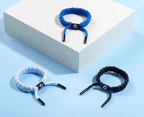 Miniatura 4 de Pulsera de paracaídas ajustable hecha de cuerda impermeable duradera Accesorio elegante para hombres 7 colores Se adapta a cualquier