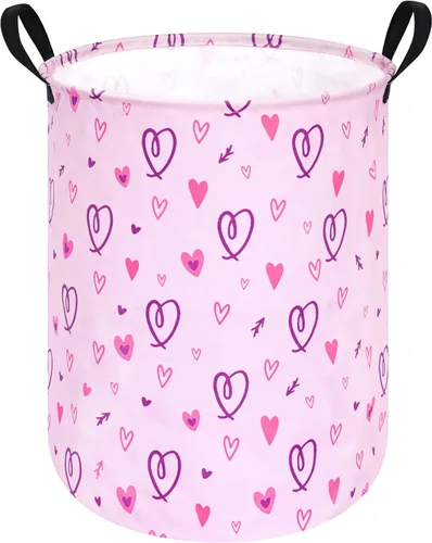Miniatura 15 de Cesta plegable para ropa sucia para niños, cesta organizadora de almacenamiento plegable, almacenamiento de ropa de juguetes con asas para Mariposa
