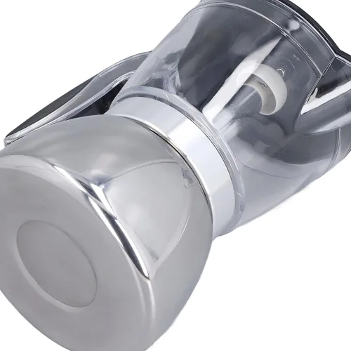 Miniatura 6 de Cafetera de acero inoxidable de 6 tazas con tapa de ABS transparente, cafetera duradera para uso doméstico y exterior