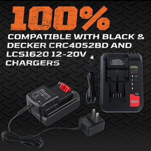 Miniatura 6 de Masione Batería de litio de repuesto para Black and Decker de 20 V, 3.0 Ah, paquete de 2 piezas de repuesto para LBXR20 LBX20 LB20 LBXR2020 LB2X4020