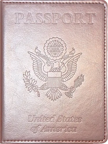 Combo de soporte para pasaporte, etiqueta de equipaje, pasaporte y tarjeta de vacuna, soporte para pasaporte con ranura para tarjeta de vacuna,
