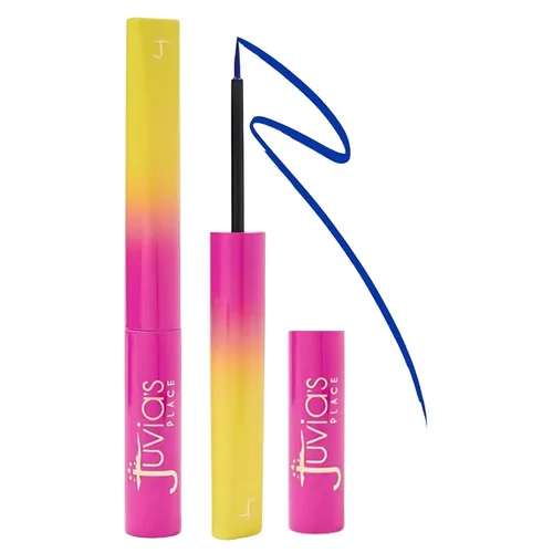 Miniatura 13 de Juvia's Place Garden Of Juvia's Liquid Liner Sun Flower - Amarillo neón, maquillaje líquido de color intenso, sin crueldad, a prueba de manchas