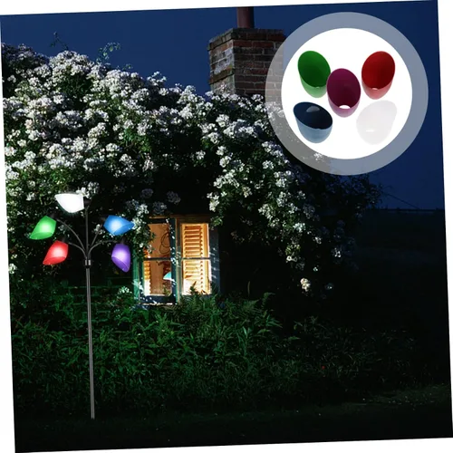 Miniatura 4 de DOITOOL 5 piezas de pantalla de plástico de repuesto para lámpara de pie de herradura para lámparas de mesa, luces colgantes, apliques de pared