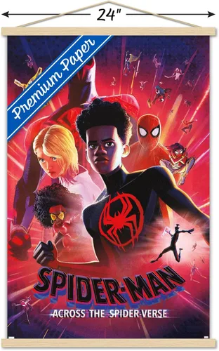 Miniatura 3 de Trends International Marvel Spider-Man: Across The Spider-Verse - Póster estático de pared de una hoja, 22.375 x 34 pulgadas, paquete de impresión