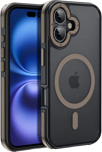 Miniatura 102 de Funda para iPhone 17 Pro Max con protector de lente de cámara [protección de grado militar de 10 pies] compatible con MagSafe a prueba de golpes
