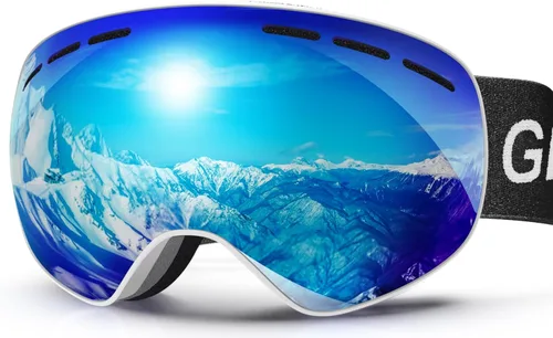 Miniatura 8 de OTG Ski Goggles PRO, Frameless 100% UV Protection Anti Fog Ski Goggles Men, Snowboard Goggles Men/Women/Adult/Youth