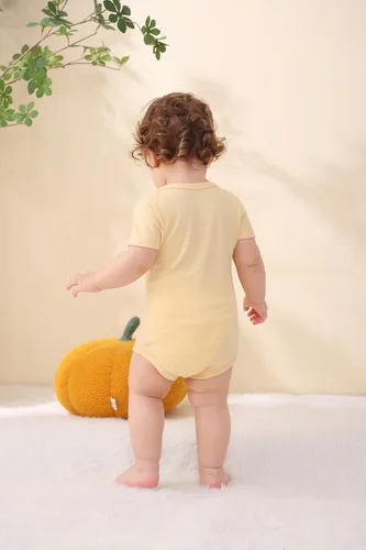 Miniatura 7 de GUISBY Body de bambú de manga corta para bebés de 0 a 24 meses