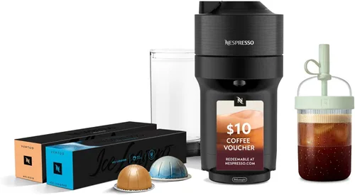 Miniatura 15 de Nespresso Edición Limitada Vertuo Pop+ Cafetera y Máquina de Espresso de De'Longhi, Amarillo Pastel