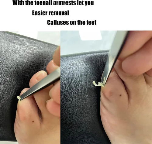 Miniatura 2 de Cuchillo de pedicura, herramientas para uñas encarnadas, reposabrazos inclinado para uñas, utilizado para removedor de cutículas de uñas, callo