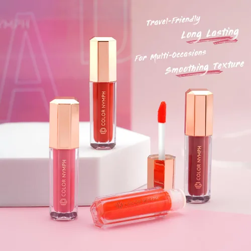 Miniatura 2 de Color Nymph Colección de 16 piezas de brillo labial, brillo labial brillante para mujeres y niñas, set de brillo labial de color duradero con ricos
