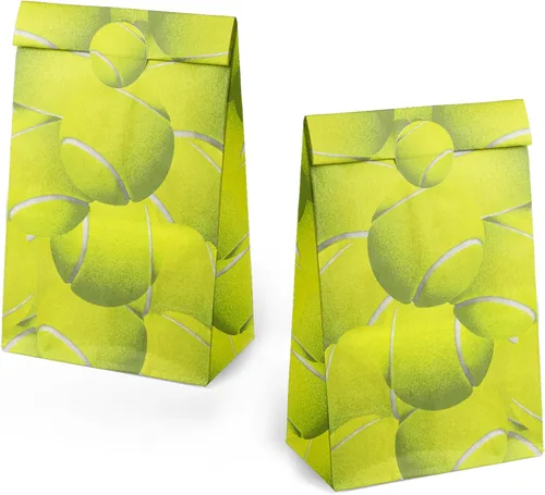 Miniatura 2 de Outego Bolsas de regalo de fiesta de tenis, bolsas de regalos de tenis, recuerdos de fiesta de tenis para niños, suministros de fiesta de cumpleaños