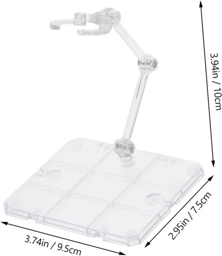 Miniatura 2 de iplusmile Soporte para Figuras de Acción, Base Soporte de Exhibición para Figuras de Acción de Ensamblaje, Base de Soporte para Modelo de Muñeca