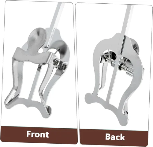 Miniatura 2 de FAVOMOTO 2pcs Marching Music Lyre Clip for Alto Saxophone Sturdy Music Score Holder Clip for Marching Band Lightweight Design Portable Saxophone