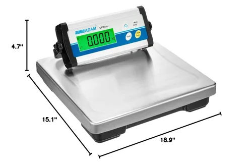 Miniatura 9 de Adam Equipment, balanza para mostrador CPWplus, Acero, 1