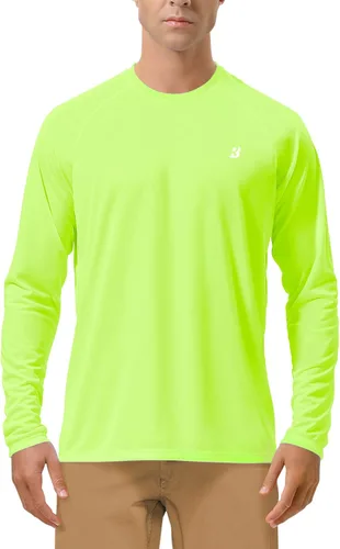 Miniatura 32 de Roadbox Camisas de Protección Solar UV UPF 50+ para Hombres Manga Larga SPF Rash Guard para Pesca Senderismo Natación Correr 2 Pack - blanco