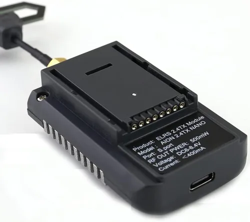 Miniatura 3 de Accesorios para drones 2.4G Aion Nano 3.5V-6V TX módulo T-PRO para avión RC FPV Drone reemplazable (Aion ELRS 2.4G TX Nano)