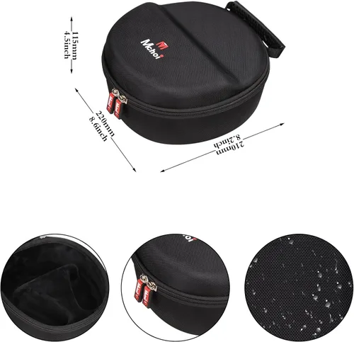 Miniatura 8 de Mchoi Funda para auriculares Logitech Zone Vibe 100 y 125 / para auriculares inalámbricos Logitech G PRO X, G735, solo funda, negro