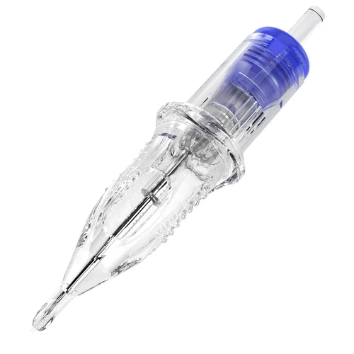 Agujas de Tatuaje Extremas Dragonhawk - 20 PCS Cartuchos Desechables de Delineador Redondo 1207RL Agujas Profesionales para Trabajo de Delineado
