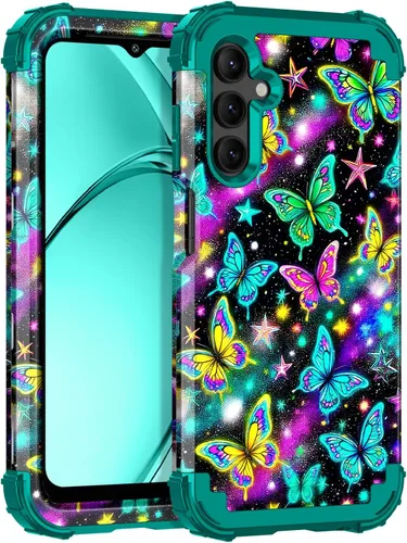 Miniatura 25 de Rancase Compatible con Galaxy A16 5G Funda, Protección Resistente a los Golpes de Tres Capas de Servicio Pesado Parachoques de Plástico Duro + Funda