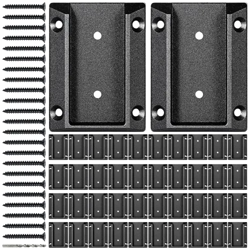 Miniatura 10 de ADC-12 Conector de soportes de barandilla de cubierta de aleación de aluminio, para 2 "x4 (Real: 1.5"x3.5") Conexión de postes de barandilla