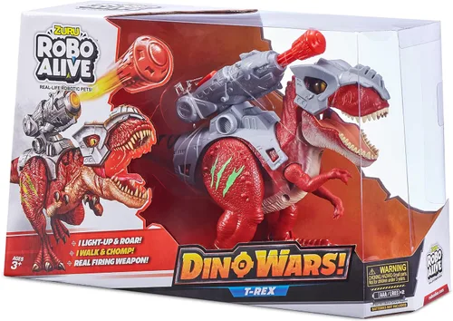 United Pacific Designs 7132: Zuru Robo Alive Dino Wars Series 1 T-Rex